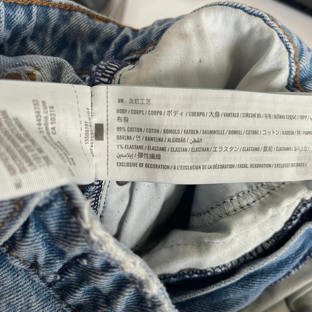 Abercrombie Curve Love The Skinny High Rise Jeans - Size 25/0L Long - Picture 5 of 5